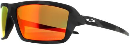 Oakley zonnebrillen kabels OO9129-04 Black Camo Prizm Ruby Zwart - One Size