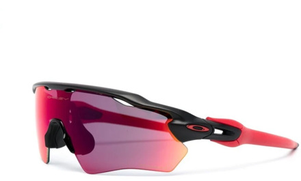 Oakley Zwarte zonnebril met originele hoes Oakley , Black , Dames - 31 MM