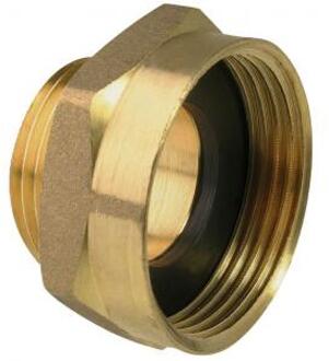 Oase Messing verloopnippel met binnen- en buitendraad