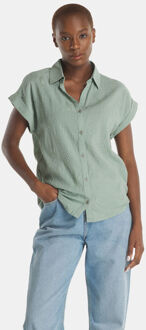 Oasis Ss Shirt Groen - XS