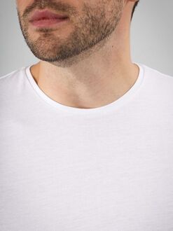 Obambo T-Shirt Ronde Hals Wit 6-Pack - L,XL,XXL,S