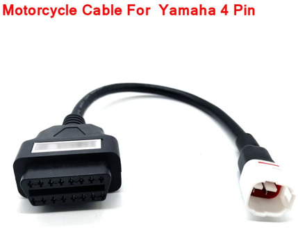 OBD Motorcycle Cable For Yamaha 3 Pin/4 Pin Plug Cable Diagnostic Cable 3Pin/4Pin to OBD2 16 pin Adapter