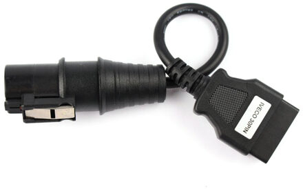 OBD2 Adapter Voor Iveco 30Pin Om 16Pin Vrouwelijke Truck Kabel Obd 2 Obdii Voor Iveco 30 Pin Naar OBD2 16 Pin Connector 3 stukken