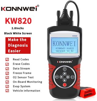 OBD2 Scanner Automotive Engine Fault Code Reader Diagnostic Auto Scan Tool Voor Check Engine Licht
