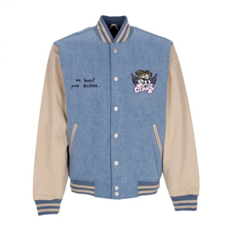 Obey Bomber Jackets Obey , Blue , Heren - XL