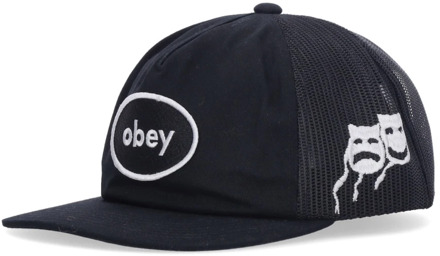 Obey Caps Obey , Black , Heren - ONE Size