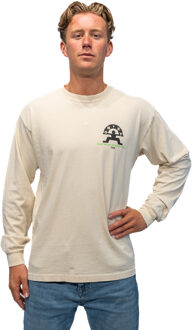 Obey Haus Musick Casual Sweater Heren S Beige