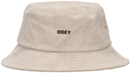 Obey Koord Emmer Hoed Ongebleekt Streetwear Obey , Beige , Heren - ONE Size