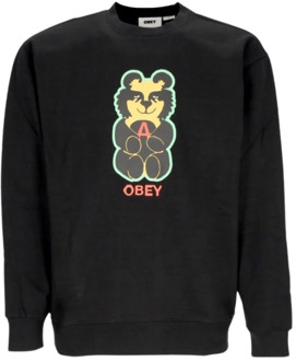 Obey Sweatshirt Obey , Black , Heren - Xl,L,M,S