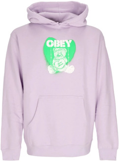 Obey Sweatshirts Obey , Purple , Dames - L,S