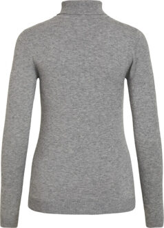 Object Collectors Item Objthess L/s Rollneck Knit Pullover 23033228 Medium Grey Melange