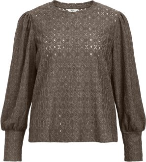 Object Longsleeve LAILA bruin - L;M
