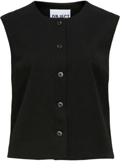 Object Objlisa re waistcoat div Zwart - 40