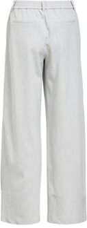 Object objlisa wide pant noos 23037921 light grey melange Grijs - 42