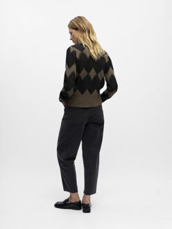 Object Objolympia l/s re knit o-pullov 141 Bruin