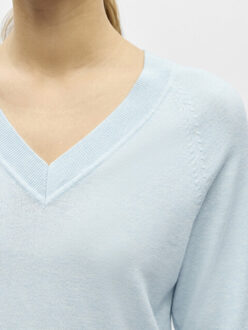 Object Objthess 2/4 lo v-neck knit top noo Veelkleurig - M