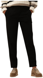 Object regular fit pantalon zwart - 34