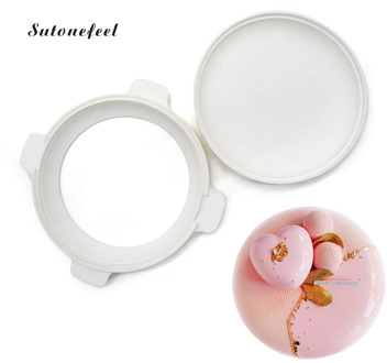 Oblate Shaped Silicone Mold Round Cake Mousse Mold for Baking Tray Chocolate Dessert Baking Pan Cake Decorating Tools