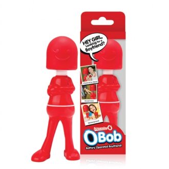 OBob Mini Wand Massager - Rood