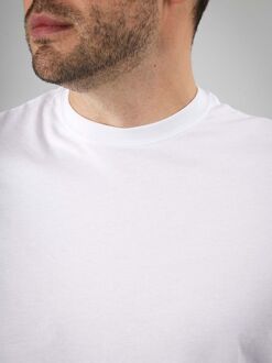 Obra T-Shirt Hoge ronde Hals Wit 6-Pack - L,S,XXL,XL,M