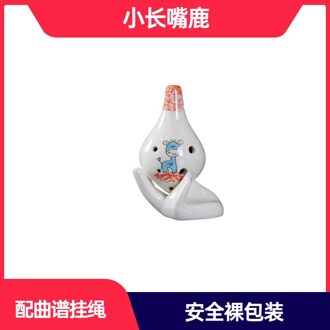 Ocarina 6 Gat Porselein Fluit Craft Sieraden Lu Hong