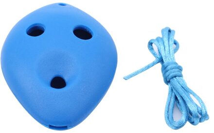 Ocarina Accessoires 6 Hole Ocarina Sopraan C Sleutel Abs Plastic Handgemaakte Muziekinstrumenten donker blauw