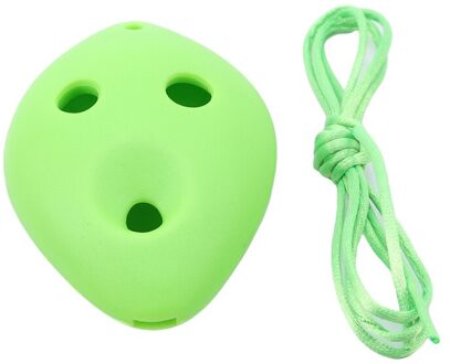 Ocarina Accessoires 6 Hole Ocarina Sopraan C Sleutel Abs Plastic Handgemaakte Muziekinstrumenten groen