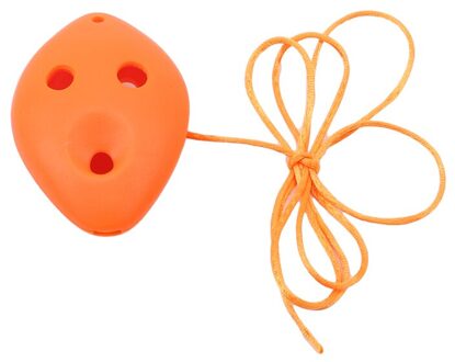 Ocarina Accessoires 6 Hole Ocarina Sopraan C Sleutel Abs Plastic Handgemaakte Muziekinstrumenten oranje