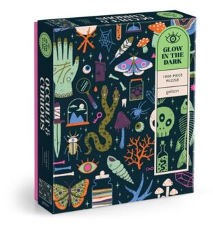Occult And Curious 1000 Piece Glow In The Dark Puzzle - Galison