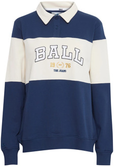 Ocean Sweatshirt C. Gracia Geborduurd Ball , Blue , Dames - Xl,M,S,Xs