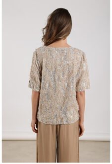 Octavia top t-shirts nkf01005 Roze - M