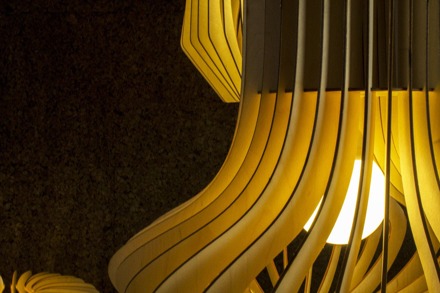 Octo lampenkap - Large Bruin