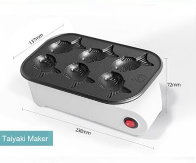 Octopus Bal Maker Takoyaki Bakpan Elektrische Taiyaki Machine Worst Hotdog Eieren Omelet Grill Japanse Vis-Vorm Cake Oven Taiyaki Maker
