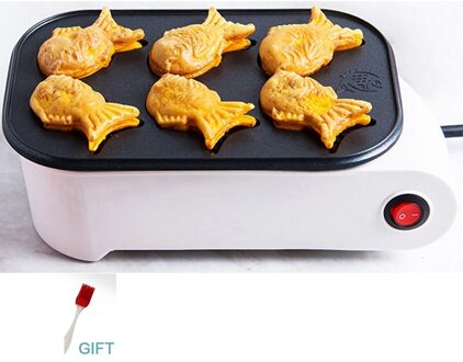 Octopus Bal Maker Takoyaki Bakpan Elektrische Taiyaki Machine Worst Hotdog Eieren Omelet Grill Japanse Vis-Vorm Cake Oven Taiyaki Maker