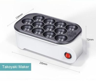 Octopus Bal Maker Takoyaki Bakpan Elektrische Taiyaki Machine Worst Hotdog Eieren Omelet Grill Japanse Vis-Vorm Cake Oven Takoyaki Maker