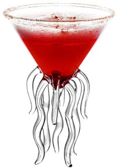 Octopus Cocktail Glas Transparant Kwallen Glazen Beker Sap Glasdrinkbeker Conische Wijn Champagne Glas
