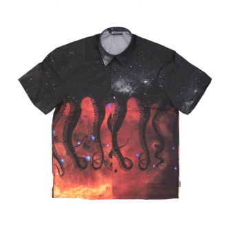Octopus t-shirt Octopus , Black , Heren - XS