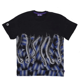 Octopus T-shirts Octopus , Black , Heren - L