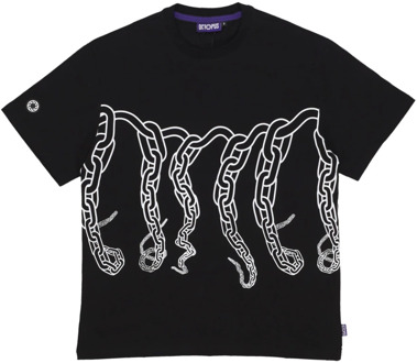 Octopus T-Shirts Octopus , Black , Heren - Xl,L,M