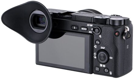 Oculairs 360 Graden Draaien Mini Installeren Outdoor Zachte Siliconen Camera Oogschelp Duidelijker Grote Cover Voor Sony A6000 A6300 NEX-7