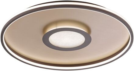 oculus - Plafondlamp - 1 lichts - Ø 440 mm - Goud/messing