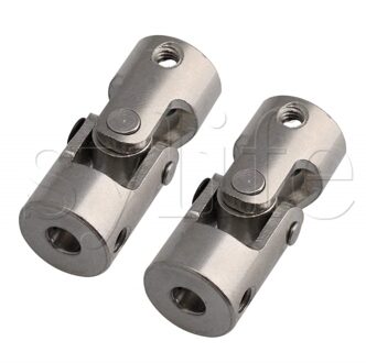 Od 14 Mm Id 5 Mm Tot 8 Mm Lengte 35 Mm Staal Draaibare Gezamenlijke Koppeling Motor Koppeling Connector Model cars Schepen Robots Accessoire Pack