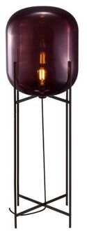 Oda Large Vloerlamp - Aubergine - Zwart Paars