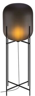 Oda Large Vloerlamp - Grijs Acetato - Zwart