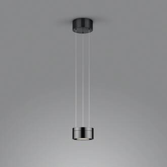 Oda LED hanglamp zwart glanzend zwart