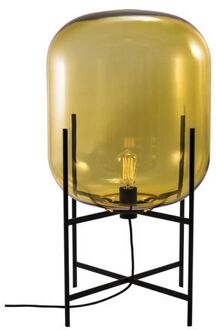 Oda Medium Vloerlamp - Amber - Zwart Oranje