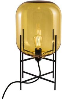 Oda Small Vloerlamp - Amber - Zwart Oranje