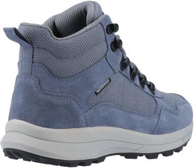 Oddington Suede Mesh Dames Blauwe Wandelschoenen - maat