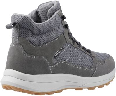 Oddington Suède Mesh Heren Grijze Wandelschoenen - maat Grijs