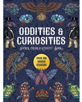 Oddities & Curiosities Sticker, Color & Activity Book - Editors of Chartwell Books